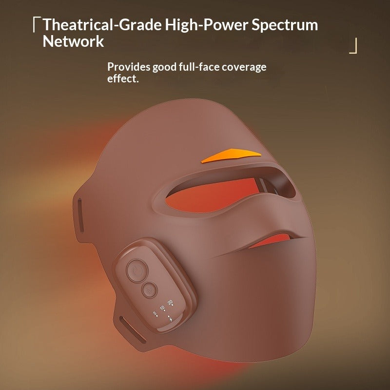 Aura Pro LED Photon Face Mask in Black finish