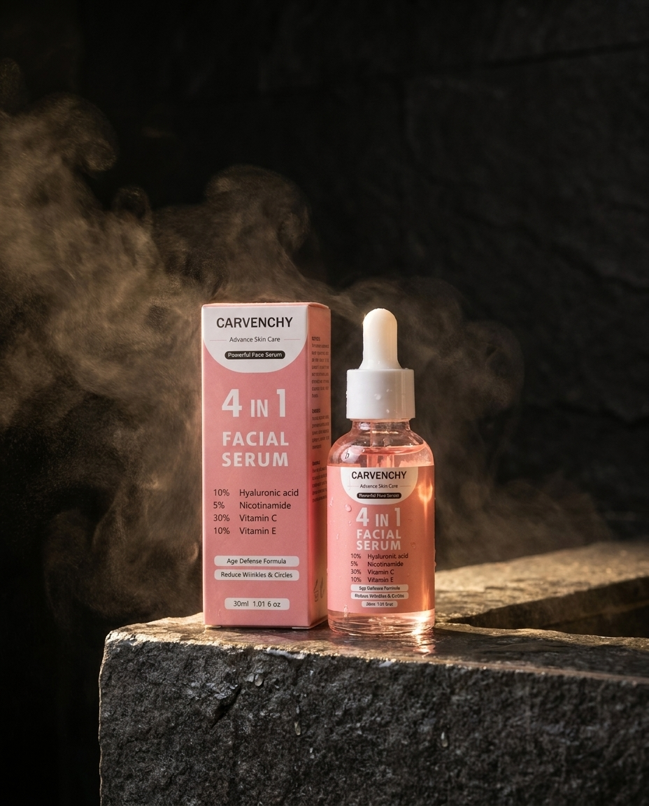 Lumen 4-in-1 Glow Serum lifestyle