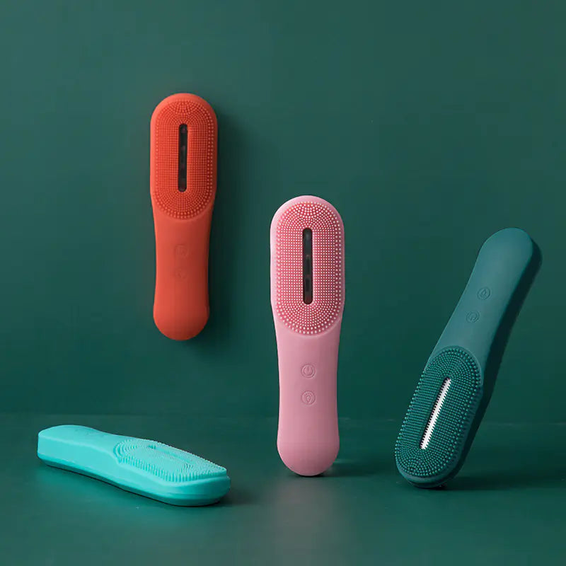 Lumen CleanPulse sonic brush silicone bristle detail