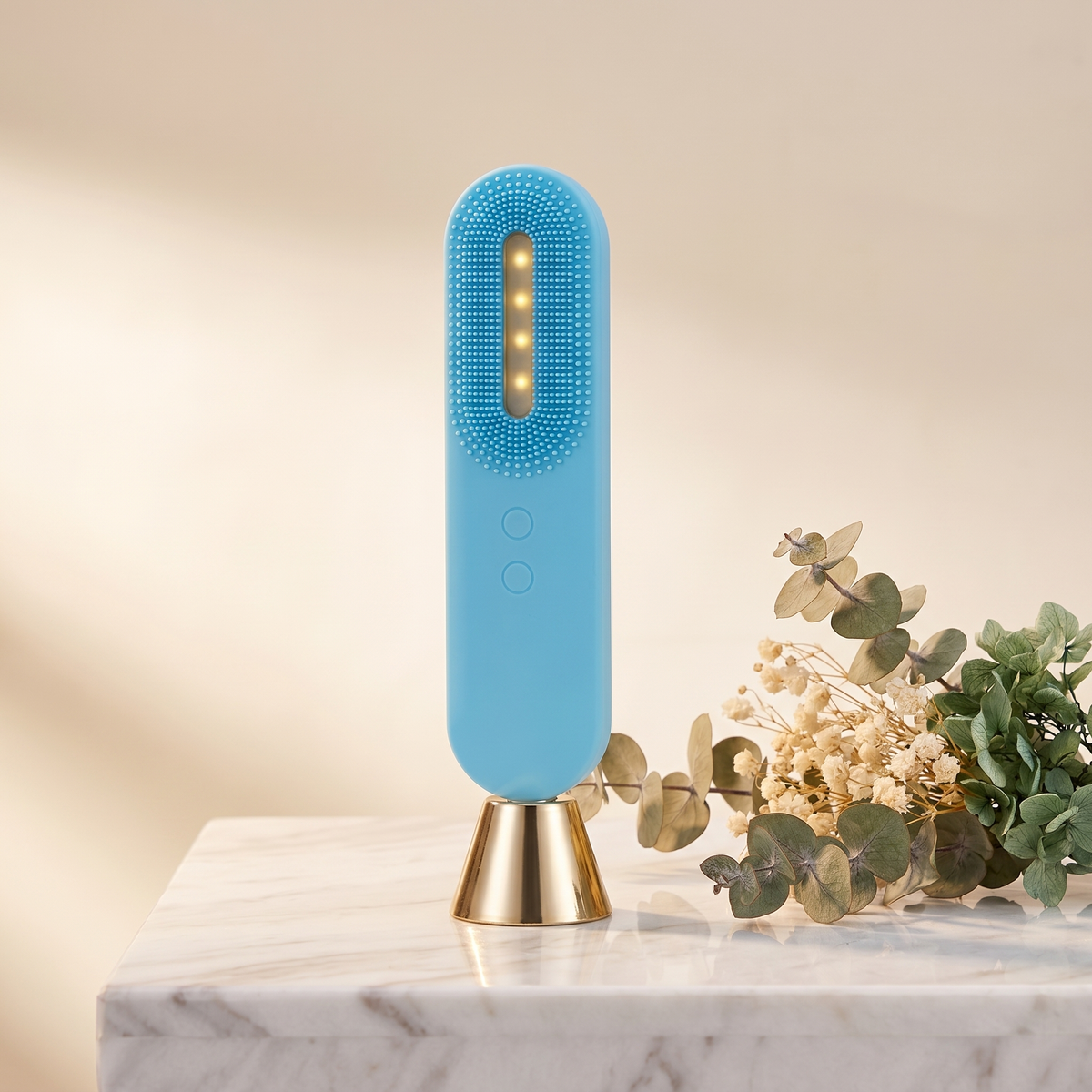 Lumen CleanPulse sonic silicone cleansing brush 1