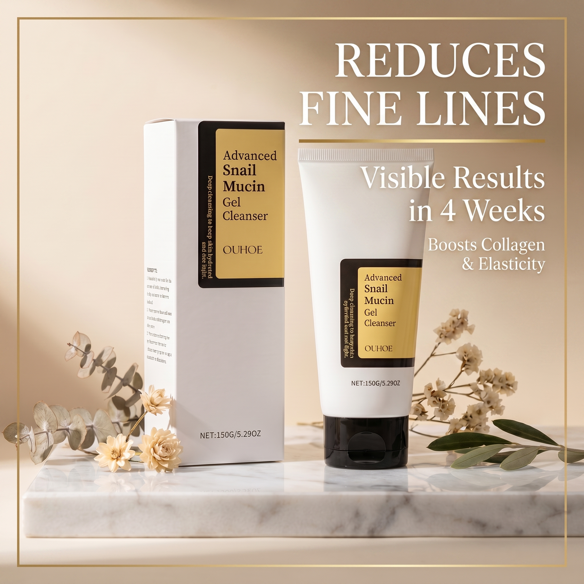 Reduces Fine Lines - Visible Results in 4 Weeks
