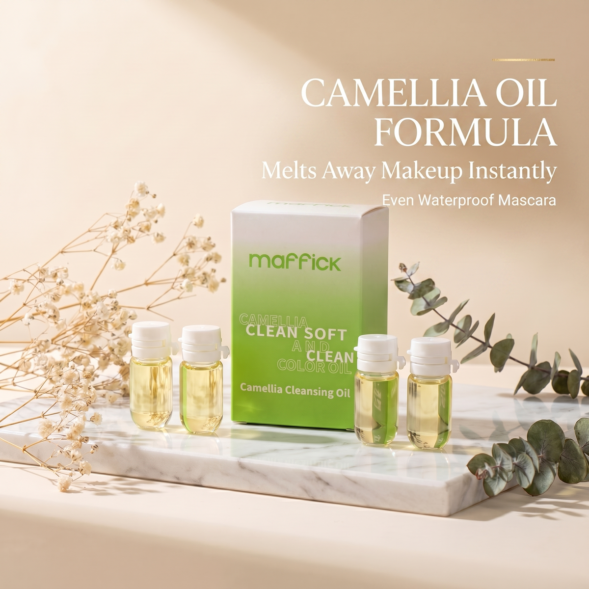 Camellia Oil Formula - Melts Away Makeup