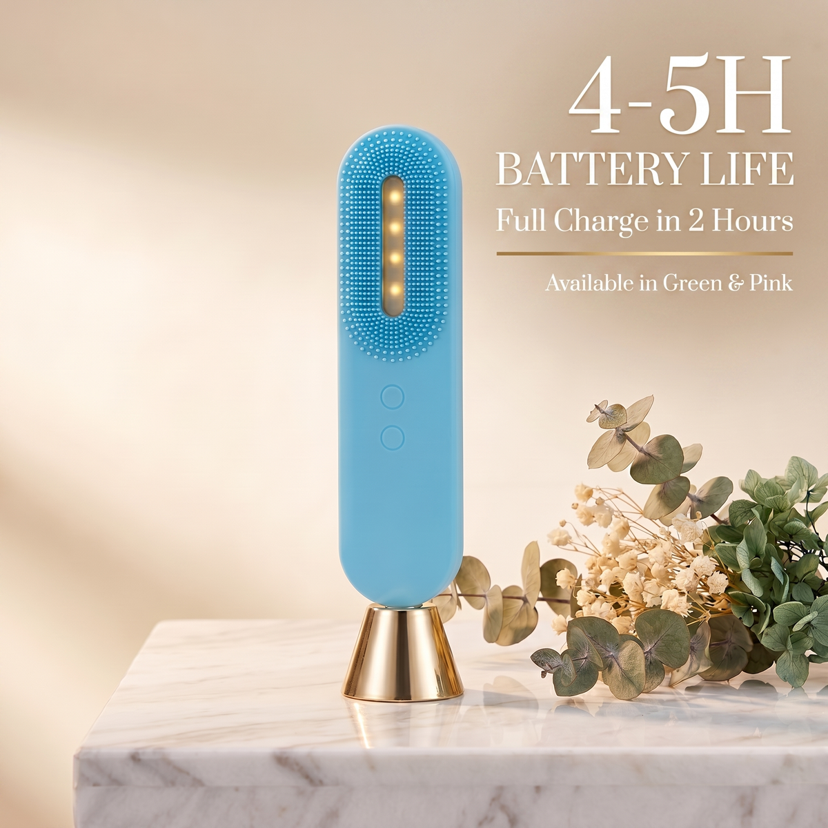 4-5H Battery Life - Available in Green & Pink