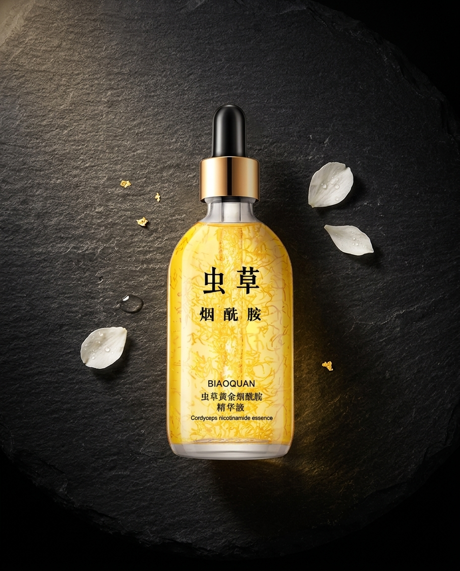 Lumen Radiance Glow Essence flat lay