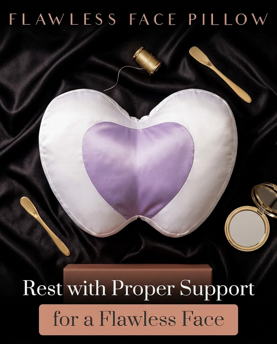 Lumen Beauty Sleep Pillow flat lay